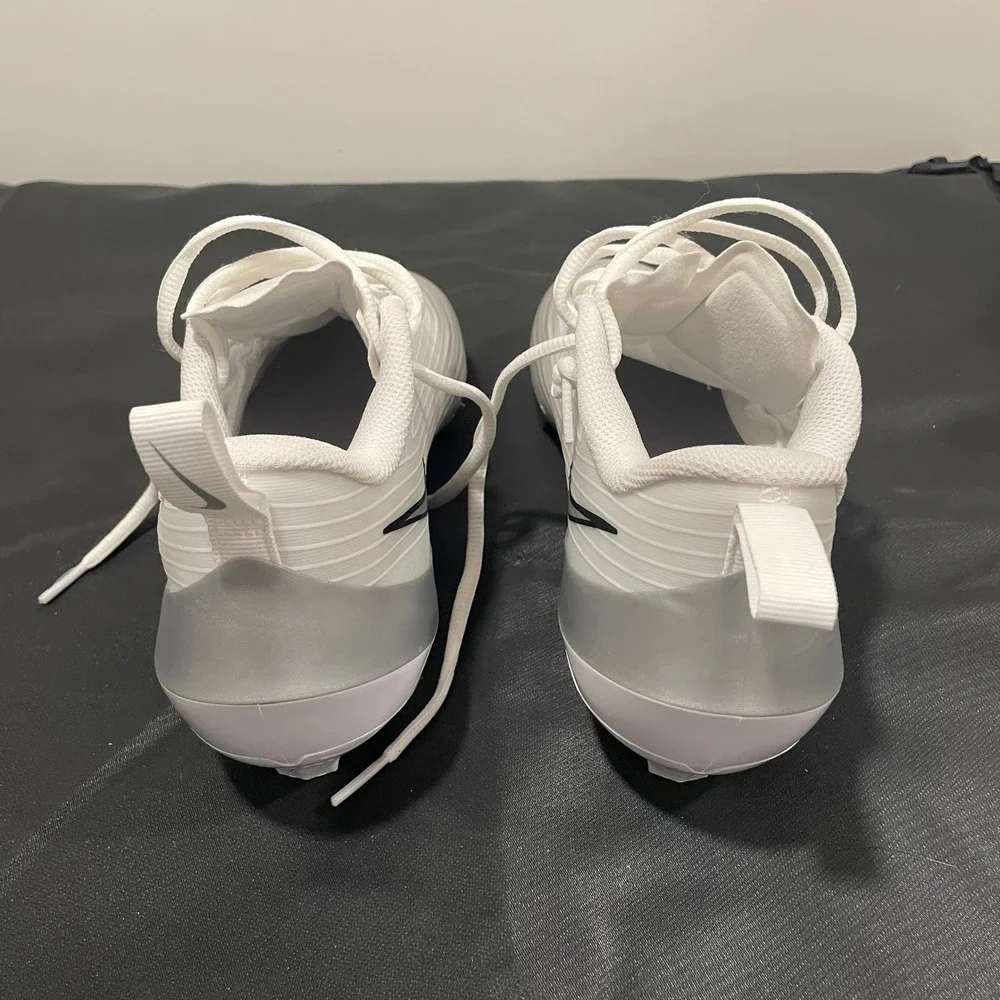 Nike Vapor Edge Shark 2 Football Cleats White Grey FB3303-100 Mens Size 8